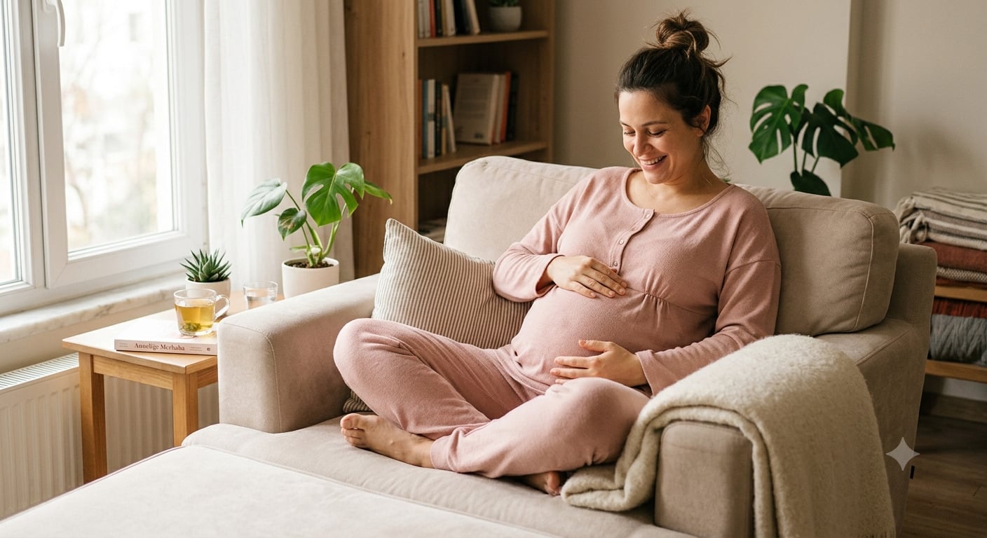 Hamilelikte pijama takımı seçimi