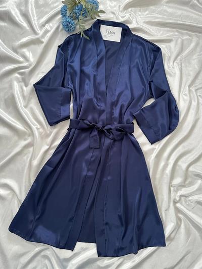             Lacivert Sabahlık & Gecelik Takım        