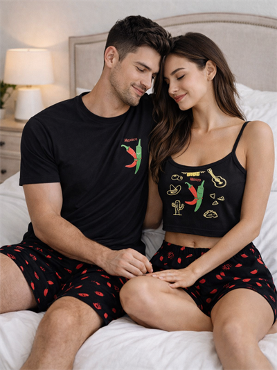 Acı Biberim Çift Pijama Seti