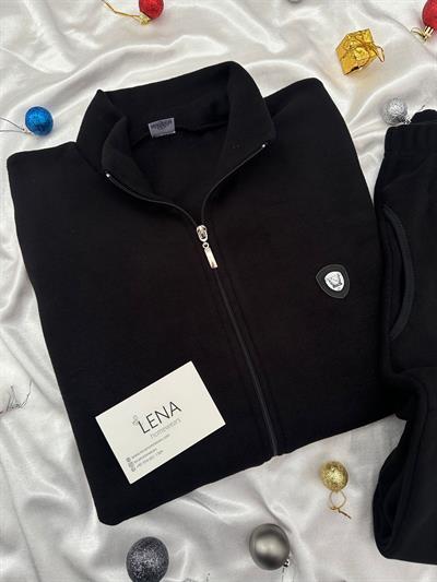 Asil Fermuarlı Polar Erkek Pijama Takımı