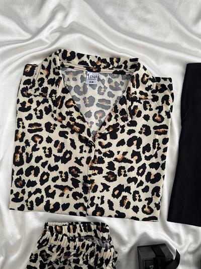 Aşkın Dengesi 4 Parça Çift Pijama Seti