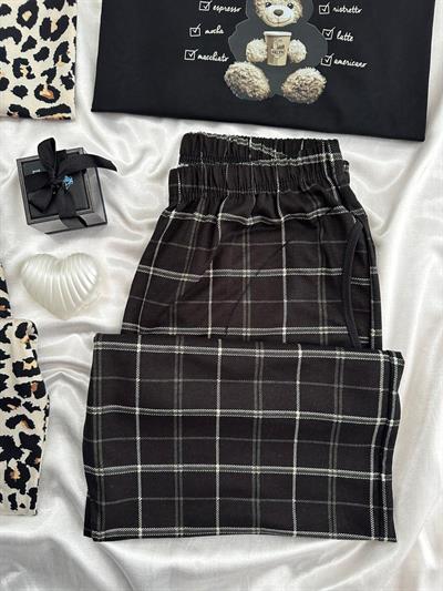 Aşkın Dengesi 4 Parça Çift Pijama Seti