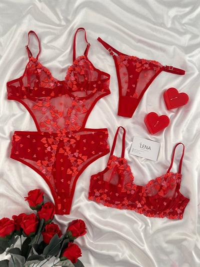 Benarte Üçlü Kadın İç Çamaşır Takımı