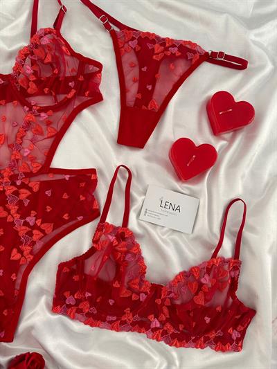 Benarte Üçlü Kadın İç Çamaşır Takımı