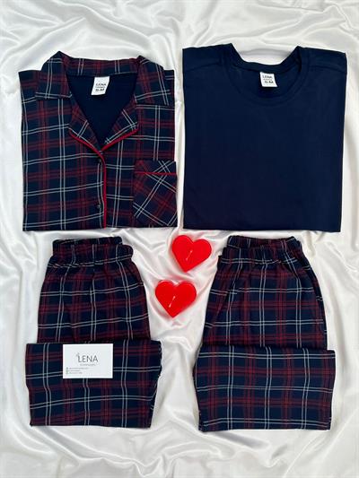 Biri Sana Biri Ona ❤️ Çift Pijaması 