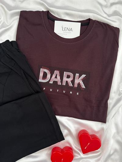 Bordo Dark Erkek Pijama Takımı