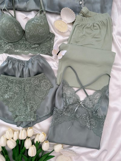Defne 10lu Lüks Gelin Çeyiz Set