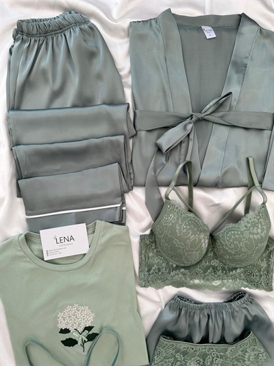 Defne 10lu Lüks Gelin Çeyiz Set