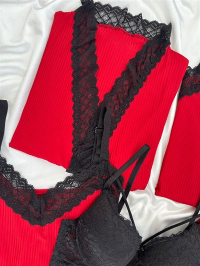 Decarte 8li Özel Tasarım Pijama & Çamaşır Çeyiz Seti