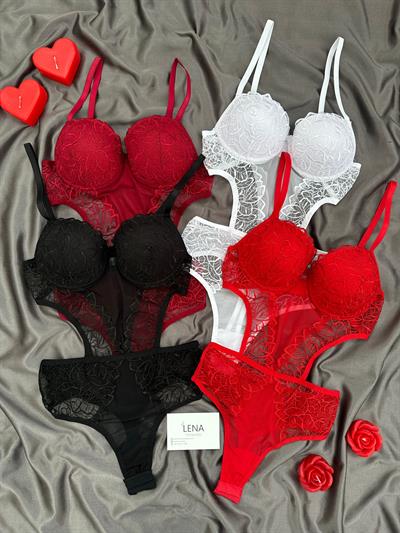 Delove Dörtlü Kopçalı Bodysuit