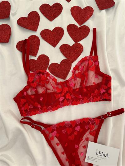 Double Love Bralet Takımı