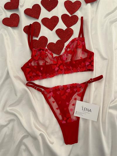 Double Love Bralet Takımı