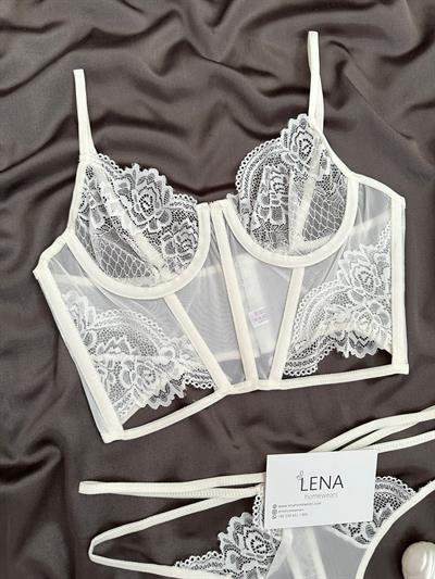 Ekru Sende Bralet Takım