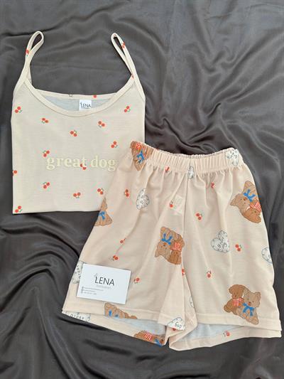 Great Bear Şortlu Pijama Takımı