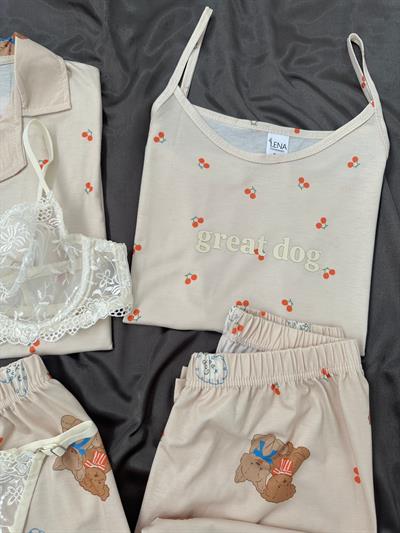 Great Dog 6lı Pijama Seti 
