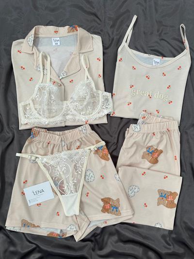 Great Dog 6lı Pijama Seti 