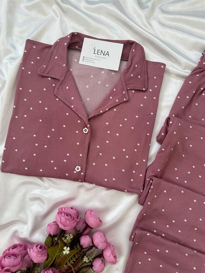 Gülkurusu Milan Kısa Kollu Pijama Takımı