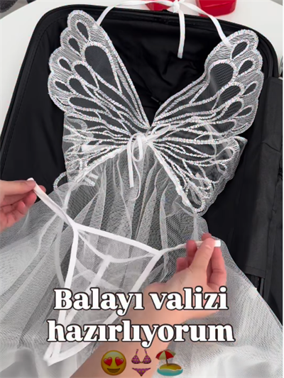 Kadın Balayı Valiz Çeyiz Seti