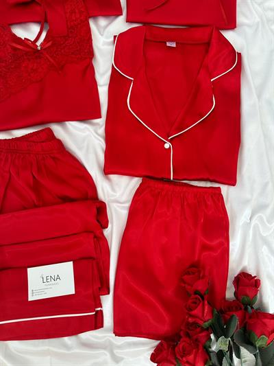 Kırmızı Harly Çeyiz Seti 