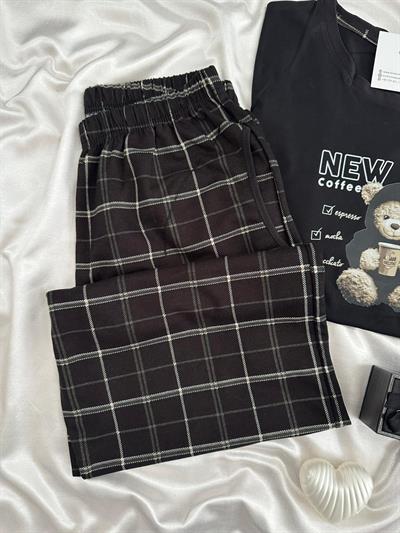 Coffe Vibes Erkek Pijama Takımı