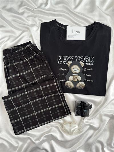 Coffe Vibes Erkek Pijama Takımı