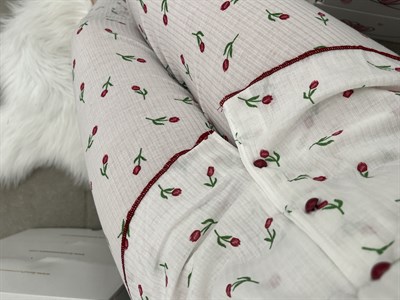 Lale Zamanı Dörtlü Pijama Takımı