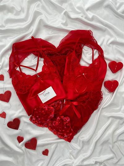 Love Story 7li Kadın Çeyiz Seti
