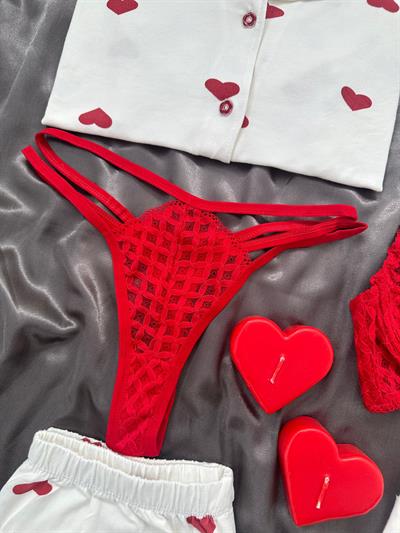 Love You 6lı Pijama Seti 