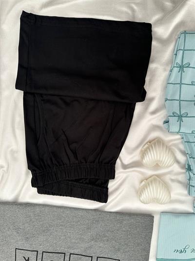 Mint & Gri Çift Pijama Seti