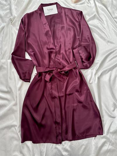 Mürdüm Işıltısı💜2li Saten takımı✨