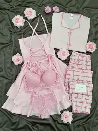 Pembe Aşk 5li Özel Set