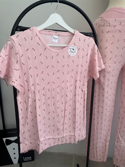 Pembe Işıltısı %100 Pamuk 6lı Set