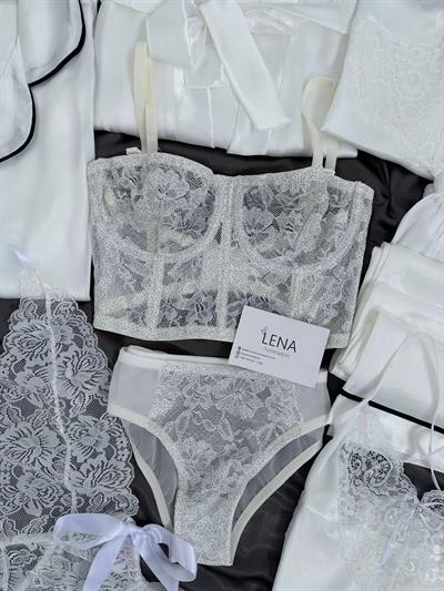 Premium Ecru Bridal Set ✨