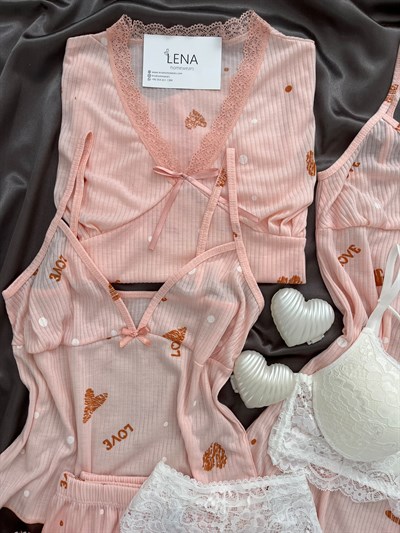 Solovly 7lı Pijama & Çamaşır Seti