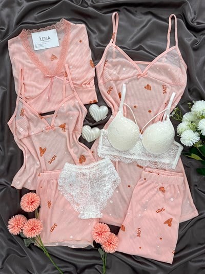 Solovly 7lı Pijama & Çamaşır Seti