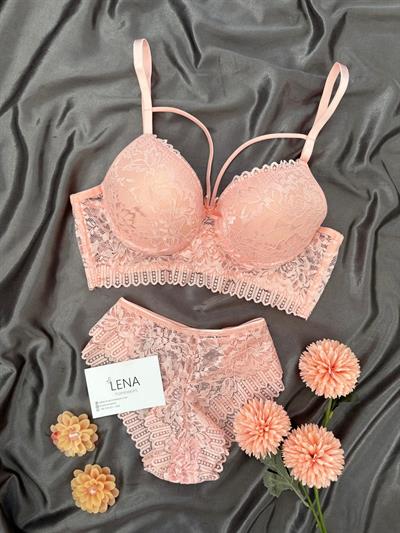 Somon Destekli Sütyen Takımı