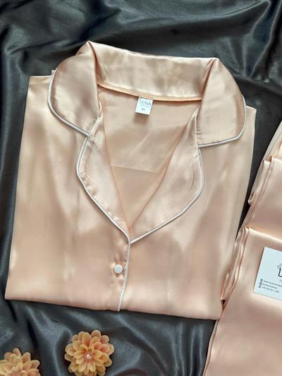 Somon Moment Saten Pijama Takımı