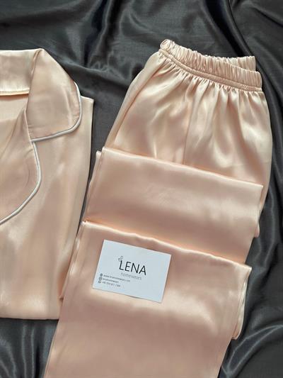 Somon Moment Saten Pijama Takımı