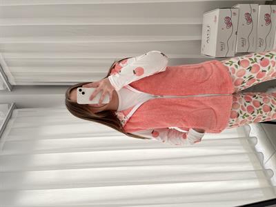 Turuncu Peluş Yelekli 3lü Takım