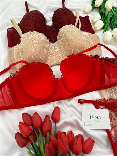 Üçlü Lotus Sütyen Takımları