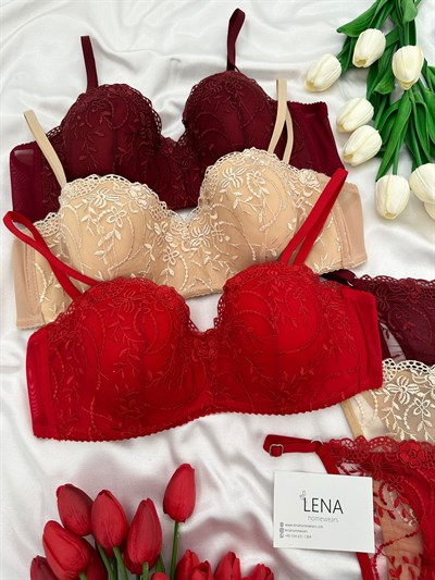 Üçlü Lotus Sütyen Takımları