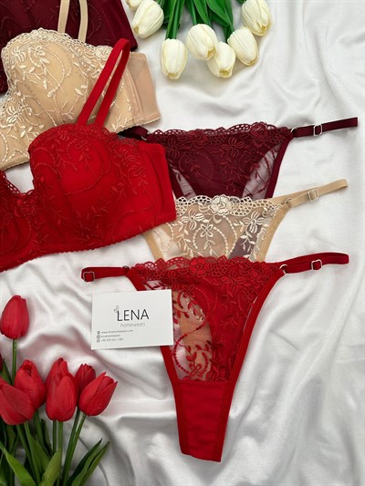 Üçlü Lotus Sütyen Takımları
