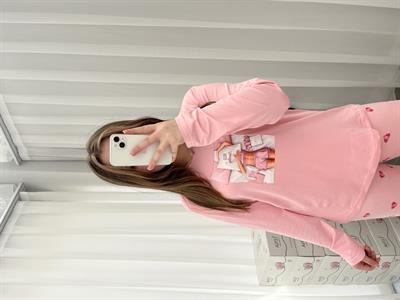 Uyuyan Güzel Dörtlü Pijama Seti 