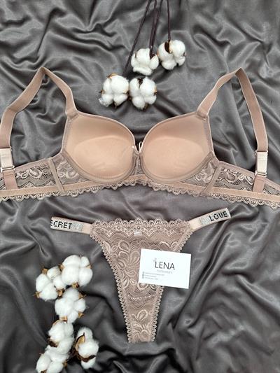 Vento Vizon Taşlı Sütyen Seti