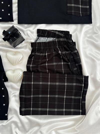 Winter Vibes 4 Parça Çift Pijama Seti