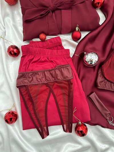 Yılbaşı Bordo Hediye Kutusu