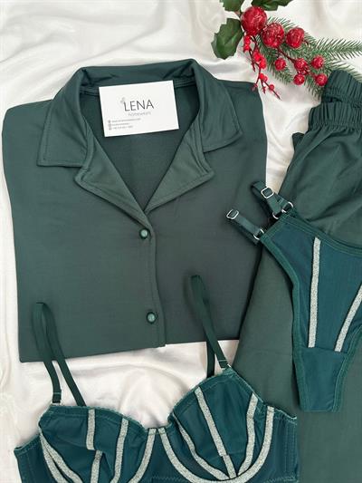 Yılbaşı Zümrüt Termal Dörtlü Takım