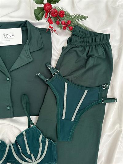 Yılbaşı Zümrüt Termal Dörtlü Takım