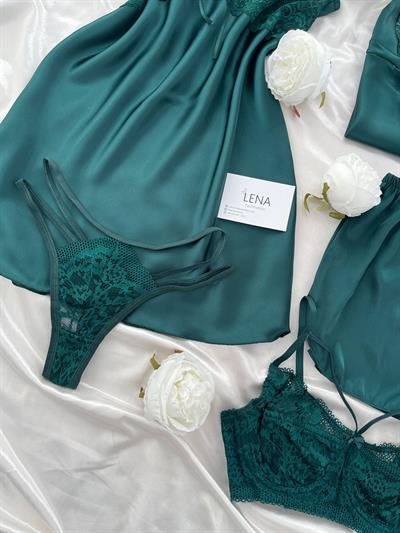 Zümrüt 5Li Saten Seti