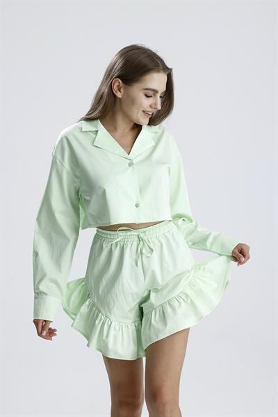 Candy Yeşil Gece/Gündüz Alt-Üst Takım